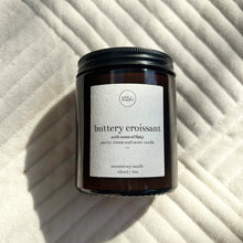 Load image into Gallery viewer, NEW 'Buttery Croissant' Luxury Soy Wax – Bakery Candle
