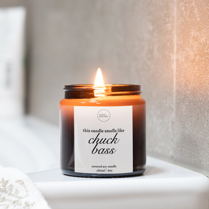 Chuck Bass Candle, Gossip Girl Gifts