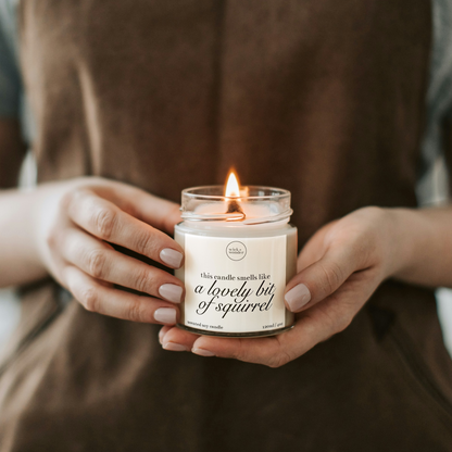 Lovely Bit Of Squirrel Candle, Friday Night Dinner Gifts