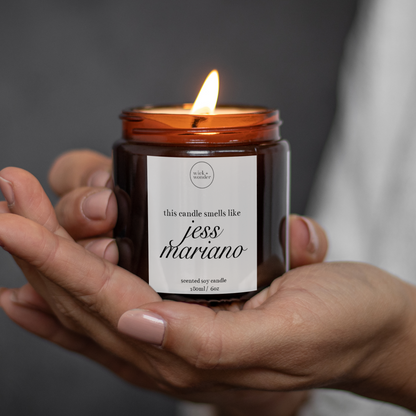 Jess Mariano Candle, Gilmore Girls Gift