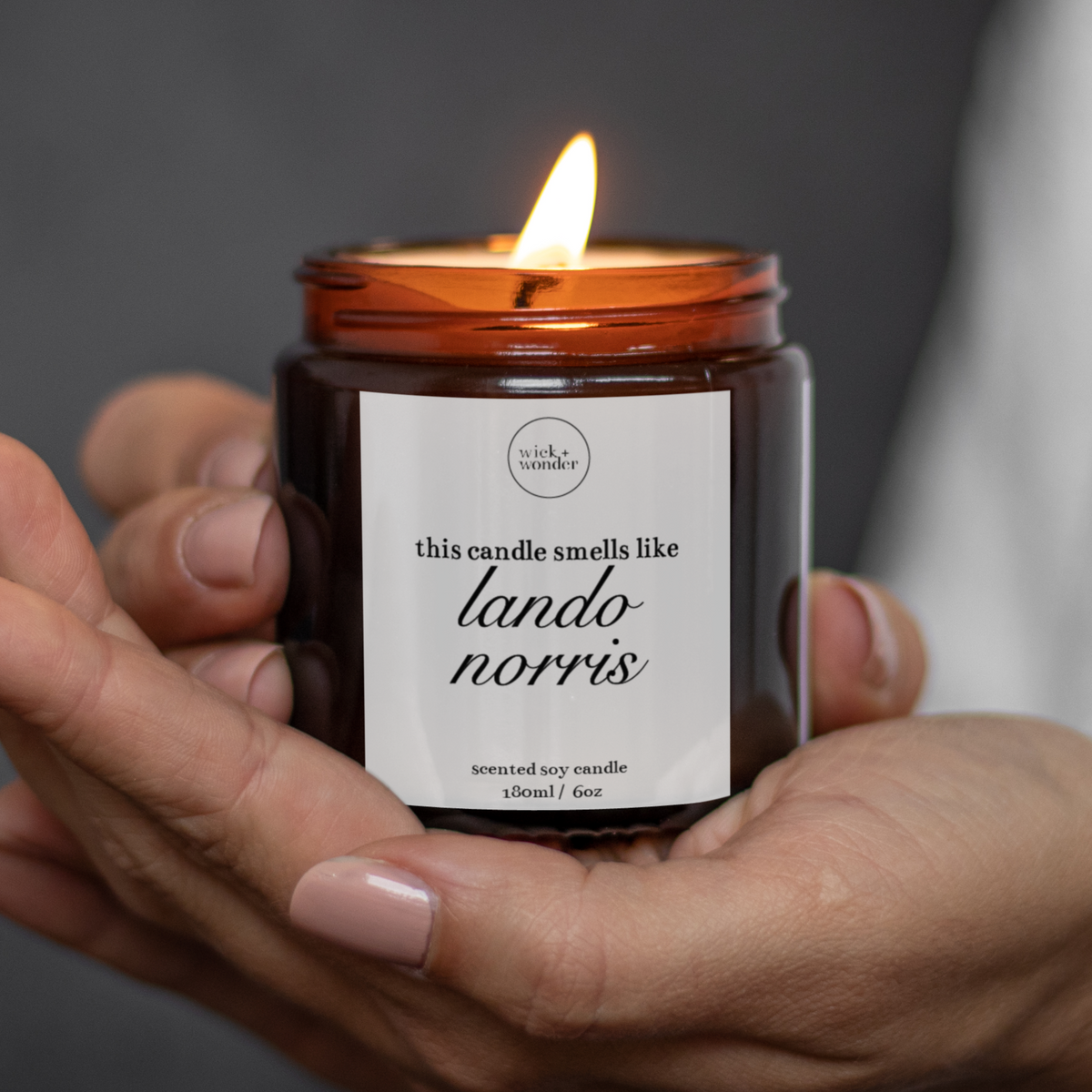 Lando Norris Candle, Formula One Gifts