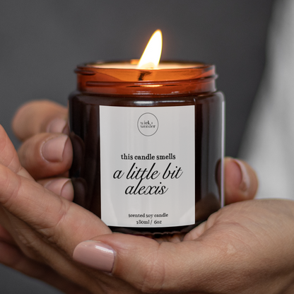 A Little Bit Alexis Candle, Schitts Creek Candle Gifts