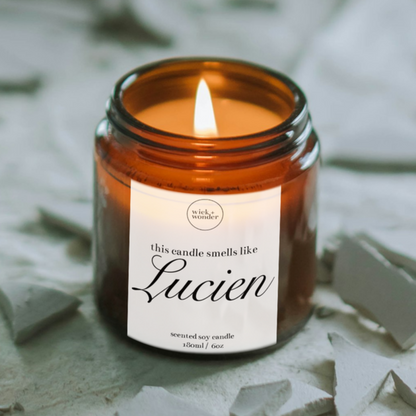 ACOTAR Candle, Smells Like Lucien