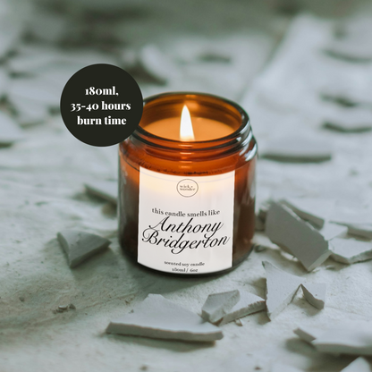 Anthony Bridgerton Candle, Bridgerton Gifts, Bridgerton Candle