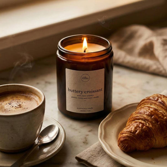 NEW 'Buttery Croissant' Luxury Soy Wax – Bakery Candle