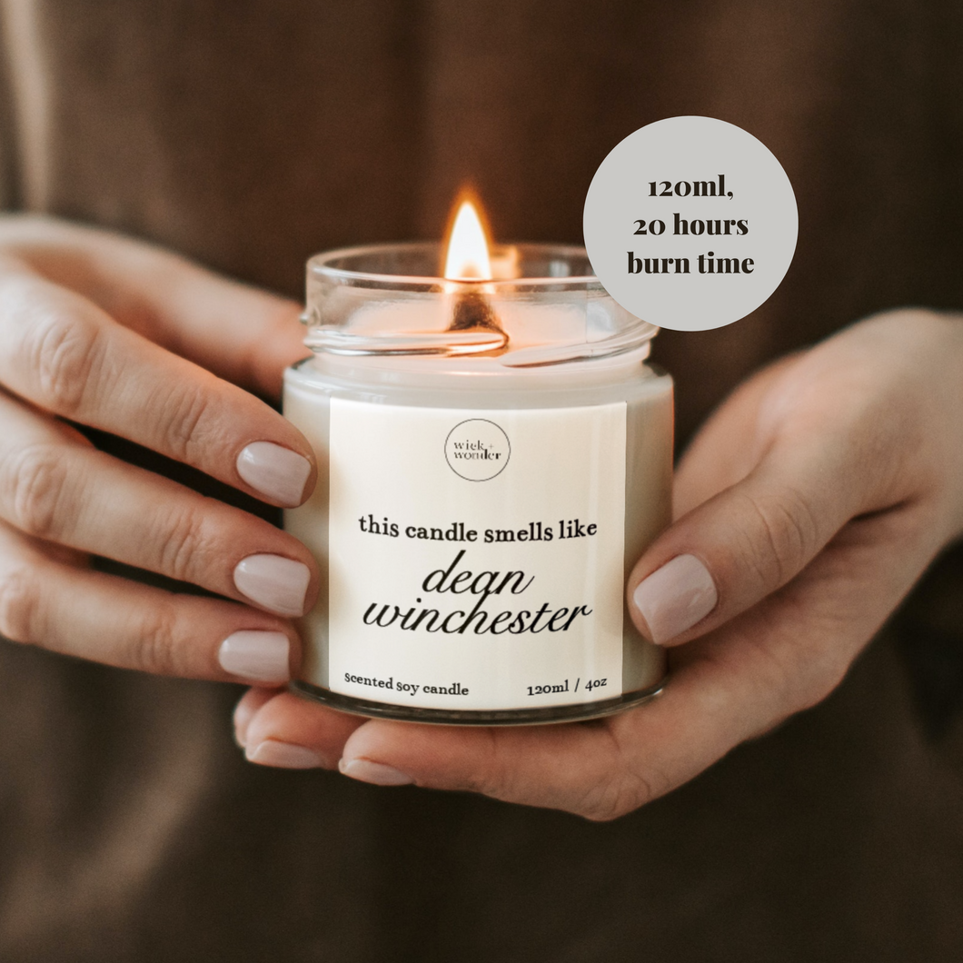 Dean Winchester Candle, Supernatural Gifts