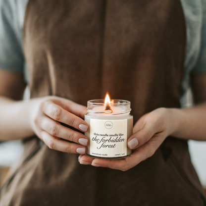 The Forbidden Forest Candle, Harry Potter Gifts
