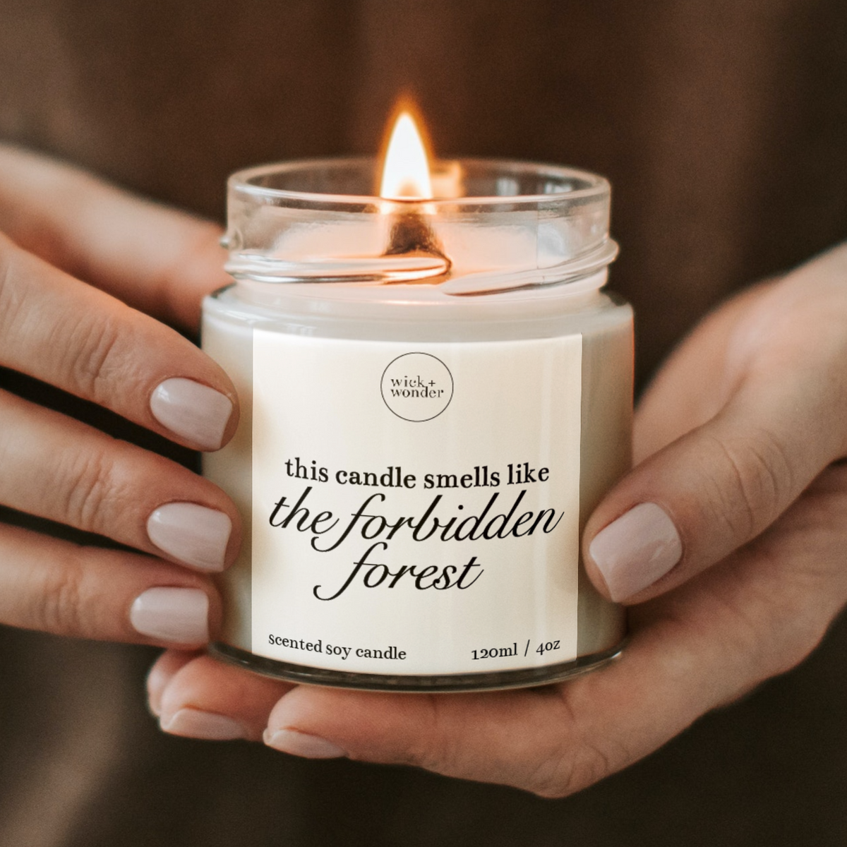 The Forbidden Forest Candle, Harry Potter Gifts