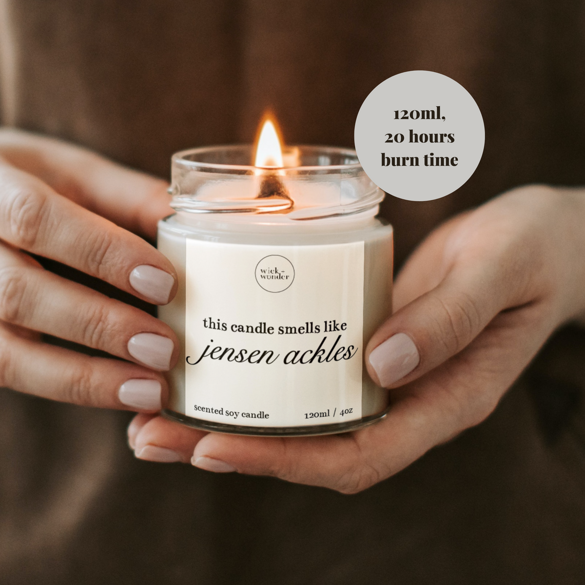 Jensen Ackles Candle, Celebrity Candles