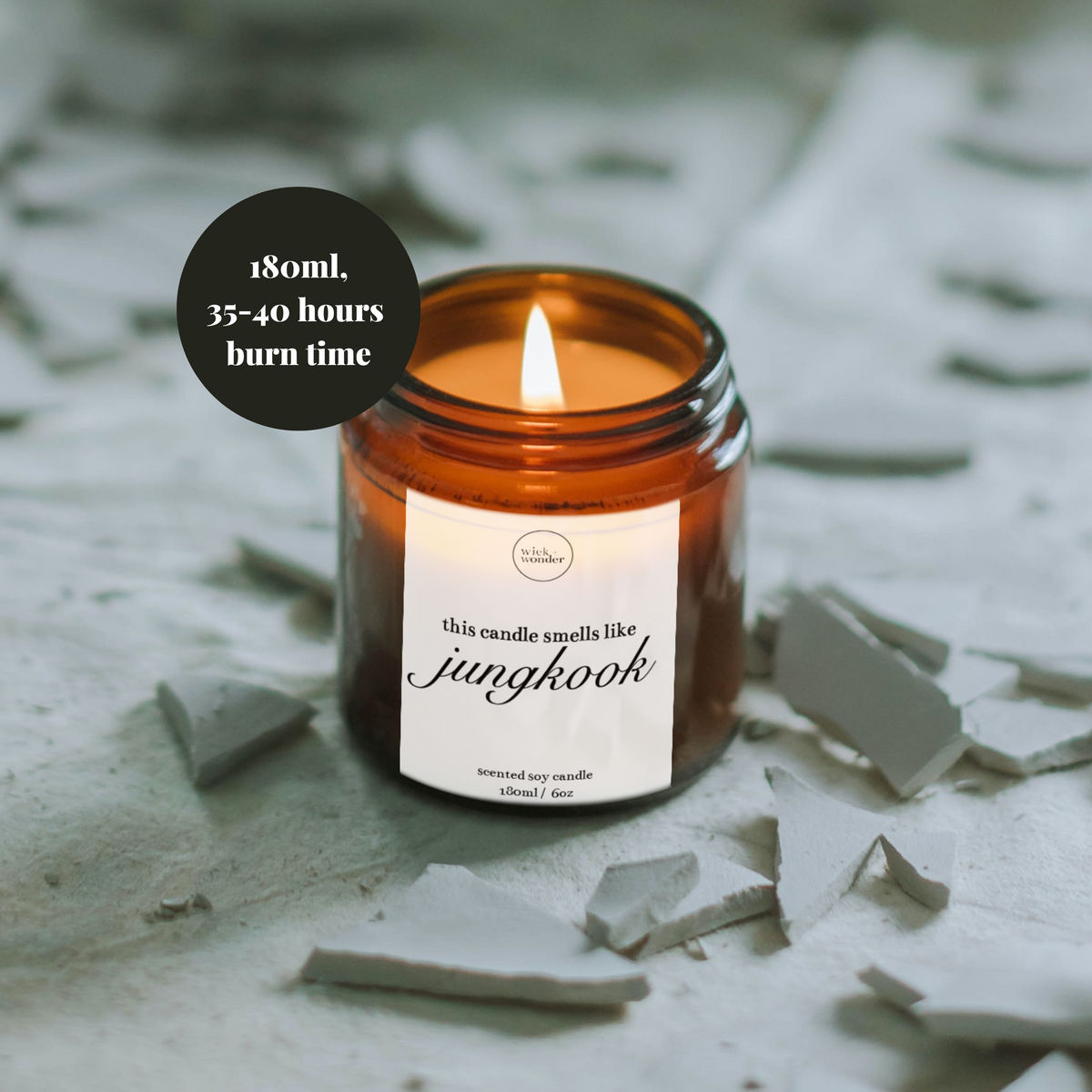 Smells Like Jungkook Candle, K-Pop Gifts