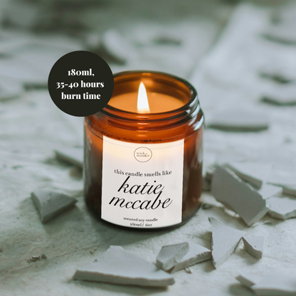 Katie McCabe Candle, Women's Football Gifts