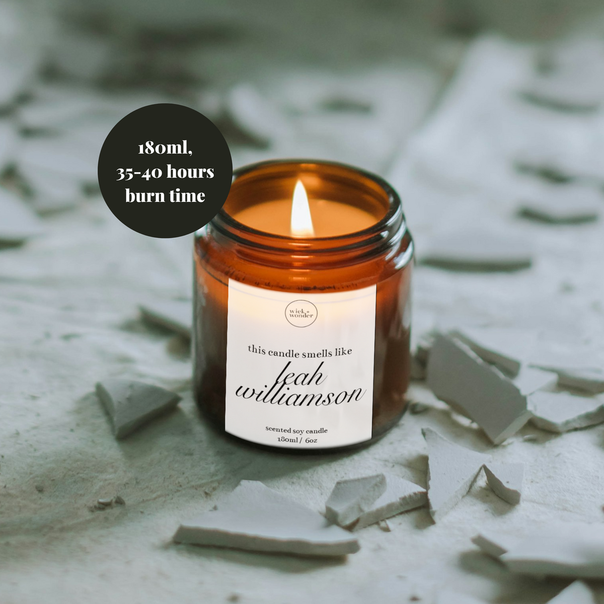 Smells Like Leah Williamson Candle, Women's Football Gifts
