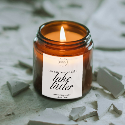 Luke Littler Candle, Funny Darts Gifts