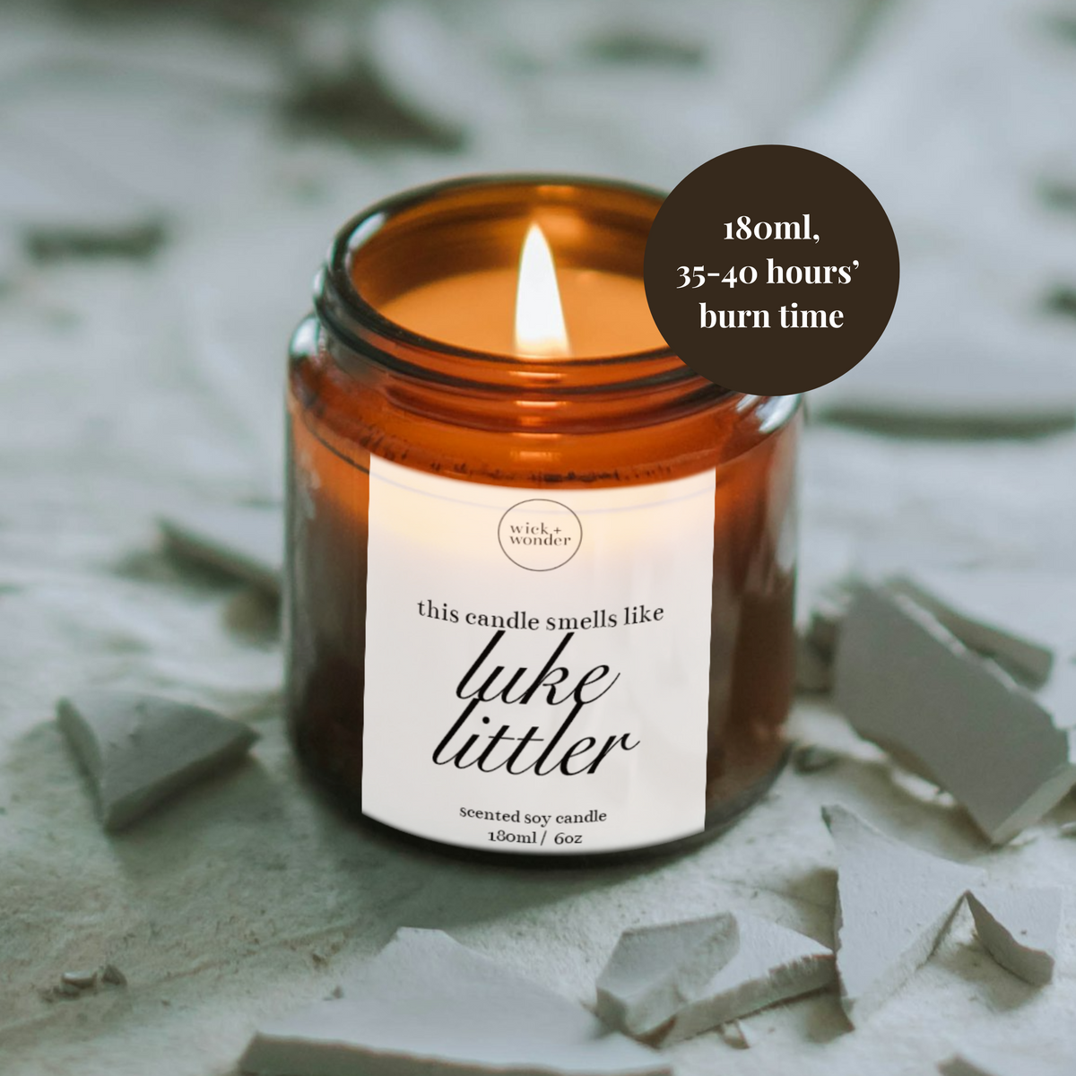 Luke Littler Candle, Funny Darts Gifts