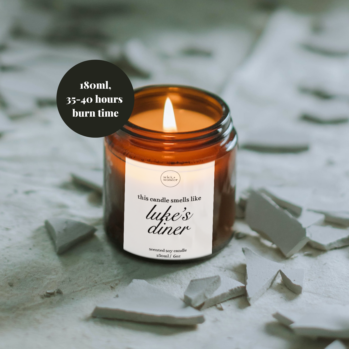 Luke's Diner Candle, Gilmore Girls Gifts, Gilmore Girls Candle