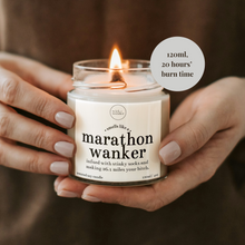 Load image into Gallery viewer, Marathon Wanker Candle, Running Gifts
