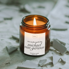 Load image into Gallery viewer, Michael van Gerwen Candle, Funny Darts Gifts
