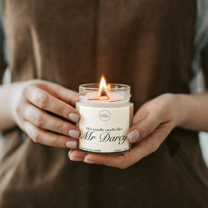 Mr Darcy Candle, Bookish Gifts