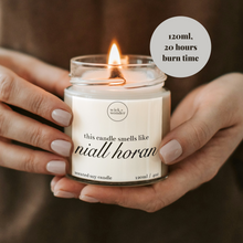 Load image into Gallery viewer, Niall Horan Candle, One Direction Gift
