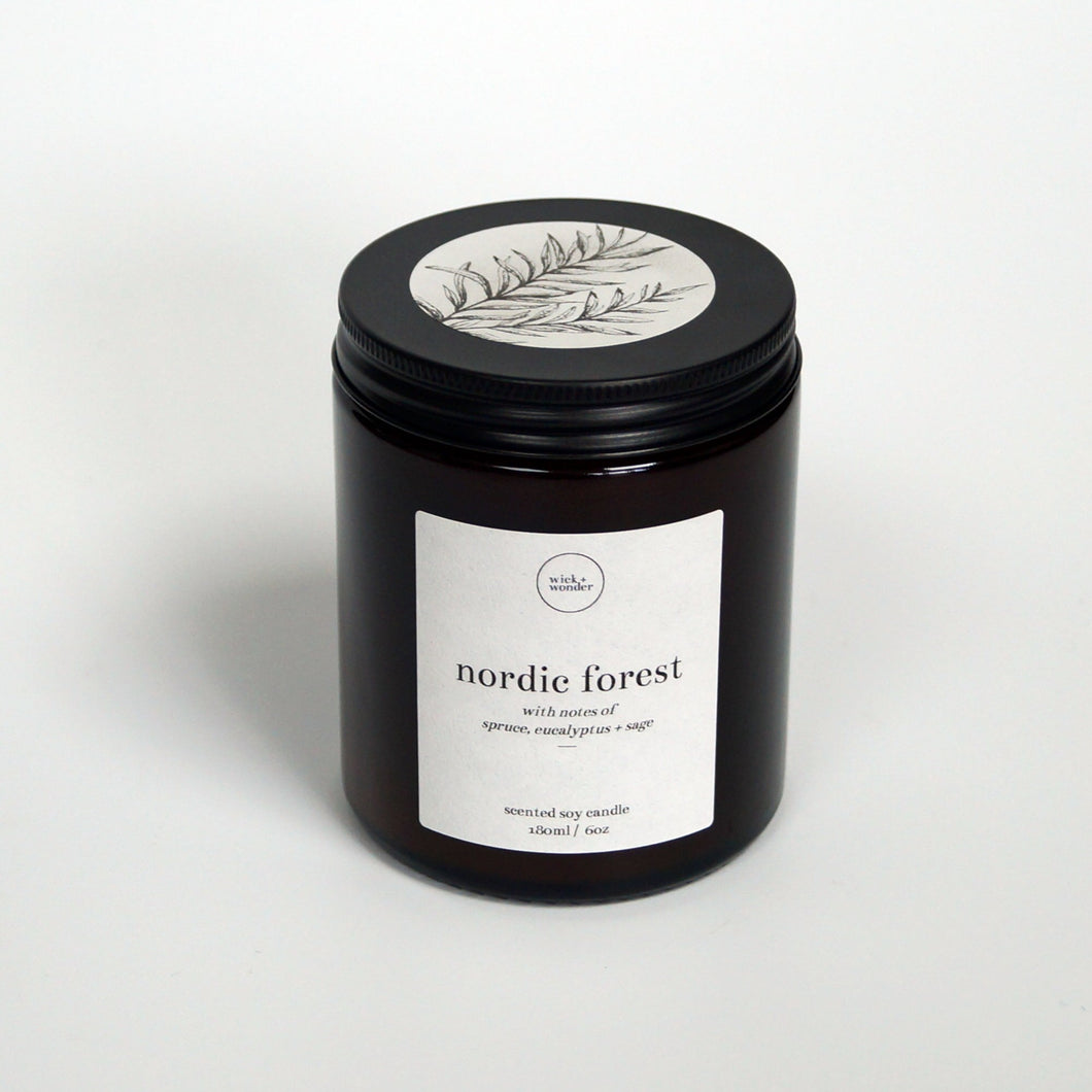 NEW 'Nordic Forest' Candle