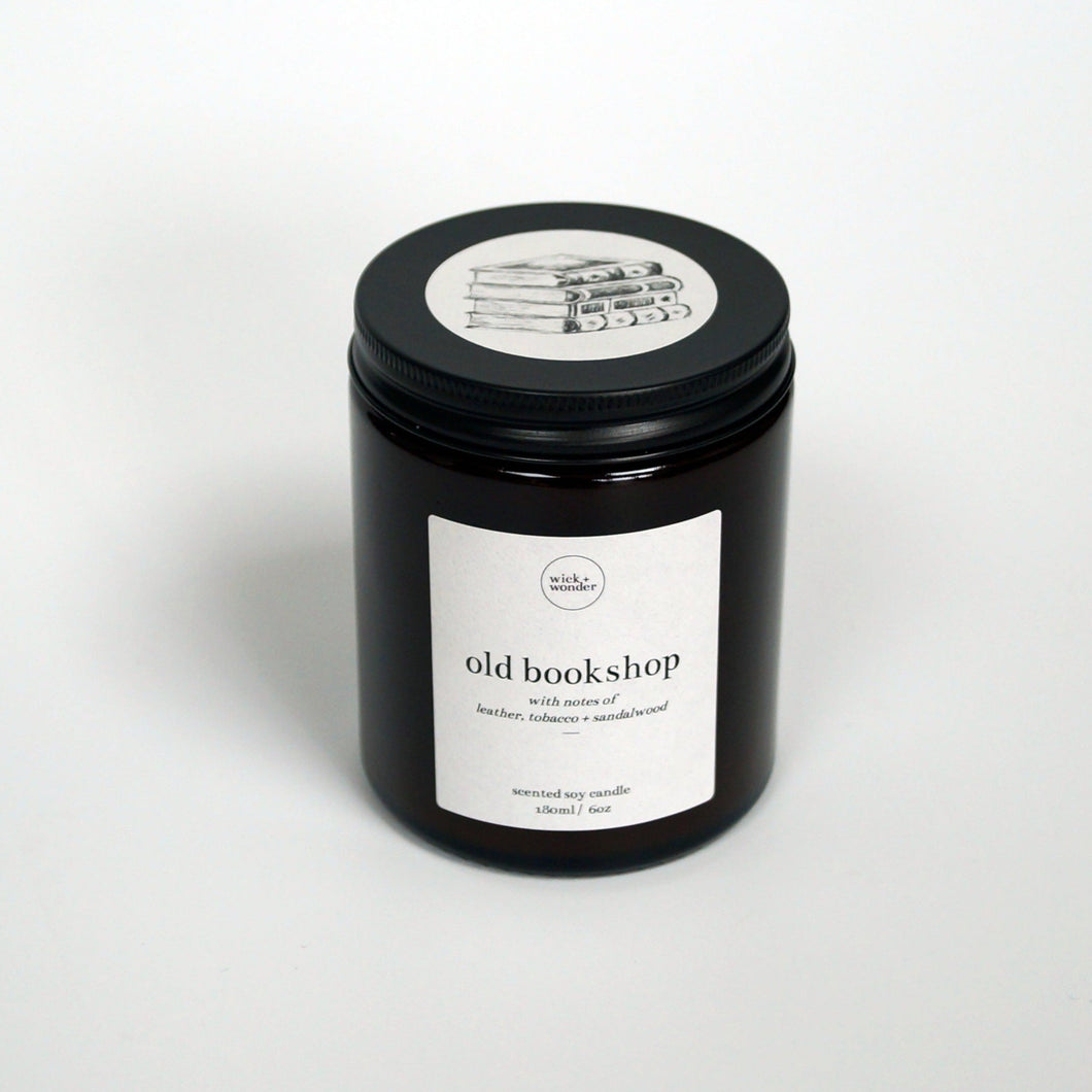 'Old Bookshop' Candle – *New Blend*