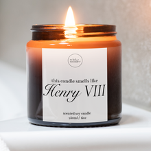Load image into Gallery viewer, Henry VIII Candle, Funny History Gifts

