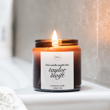 Load image into Gallery viewer, This Smells Like Taylor Swift Candle with Matches
