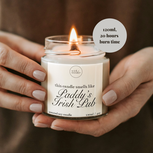 Paddy's Irish Pub Candle, Always Sunny In Philadelphia Gifts