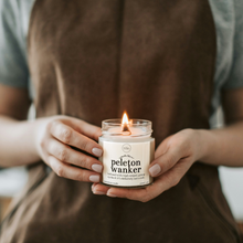 Load image into Gallery viewer, Peleton Wanker Candle, Spin Class Gifts
