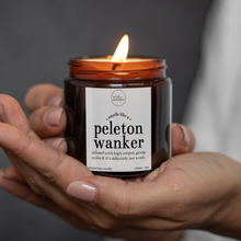 Load image into Gallery viewer, Peleton Wanker Candle, Spin Class Gifts
