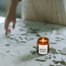 Load image into Gallery viewer, Peleton Wanker Candle, Spin Class Gifts
