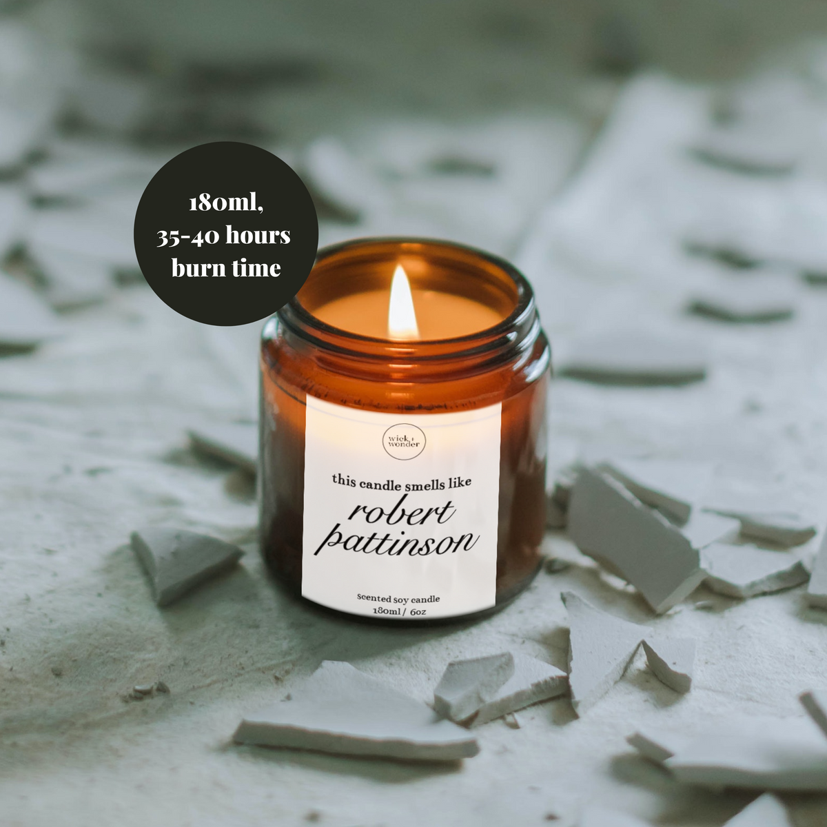 Robert Pattinson Candle, Twilight Gifts