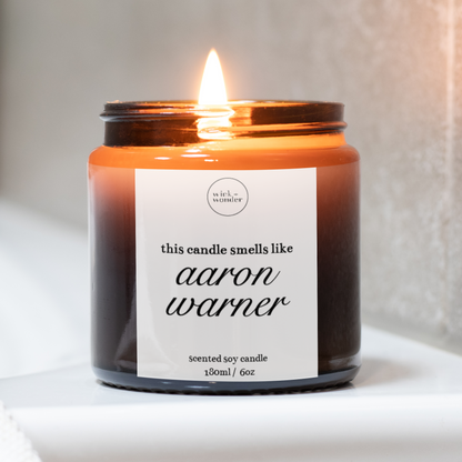 Aaron Warner Candle, Shatter Me Gifts