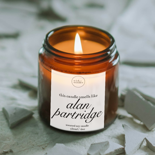 Alan Partridge Candle, Steeve Coogan Gifts