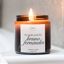 Load image into Gallery viewer, Bruno Fernandes Candle, Man United Gifts
