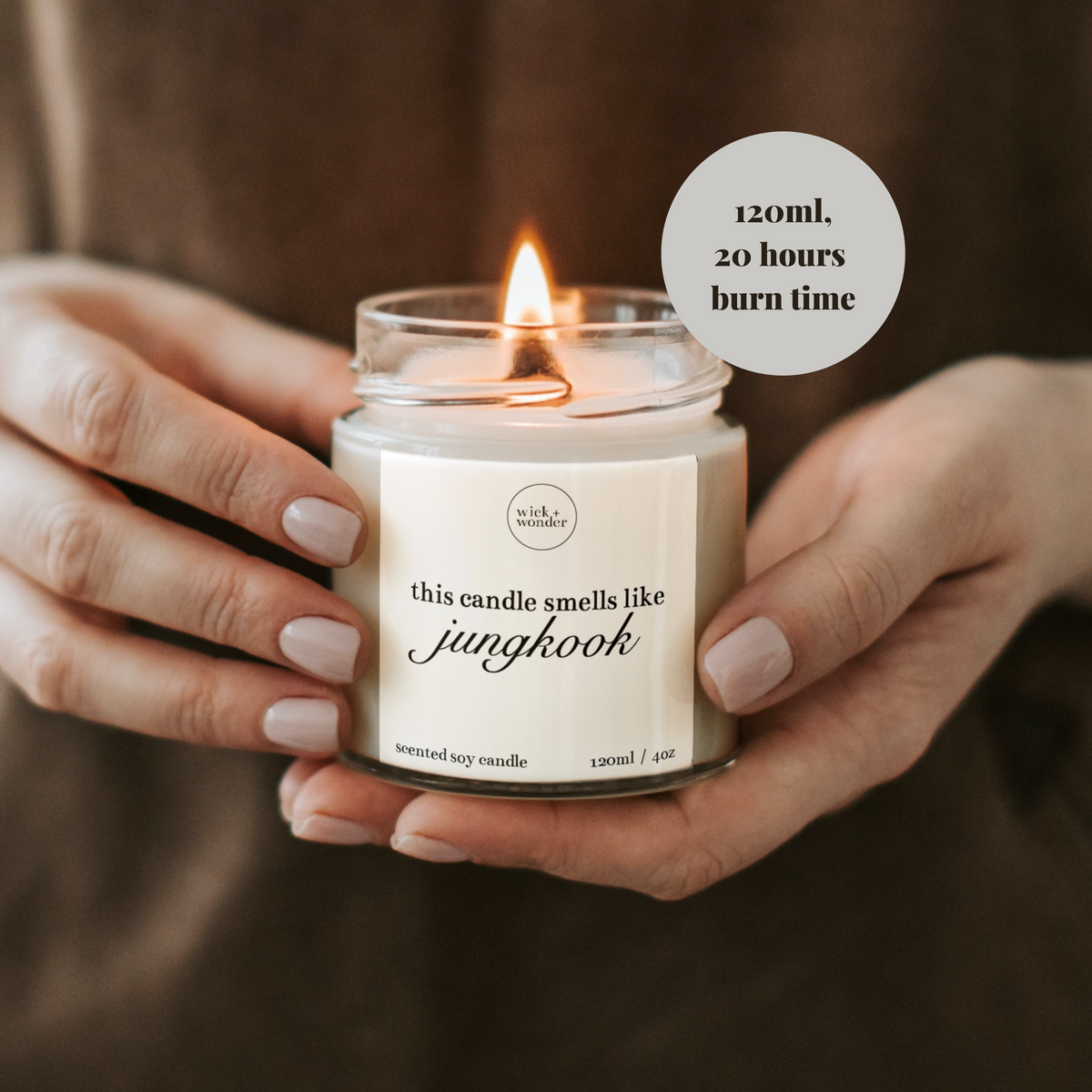 Smells Like Jungkook Candle, K-Pop Gifts