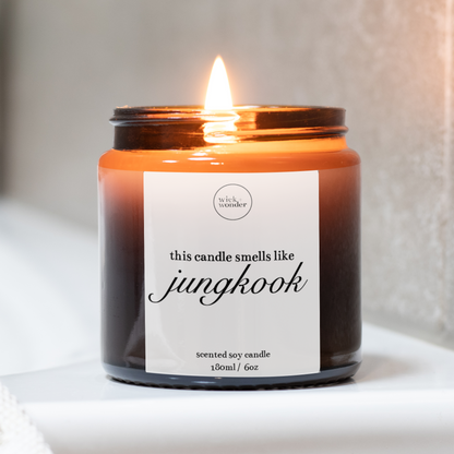 Smells Like Jungkook Candle, K-Pop Gifts