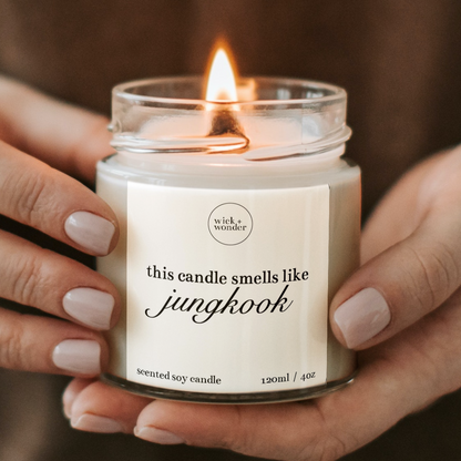Smells Like Jungkook Candle, K-Pop Gifts
