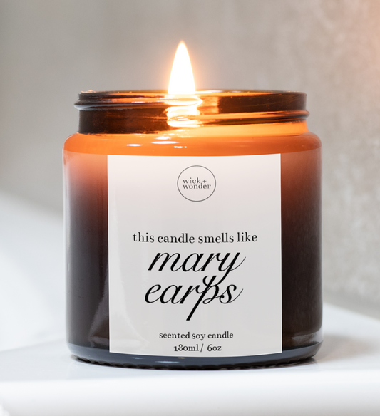 Mary Earps Candle, Women's Football Gifts