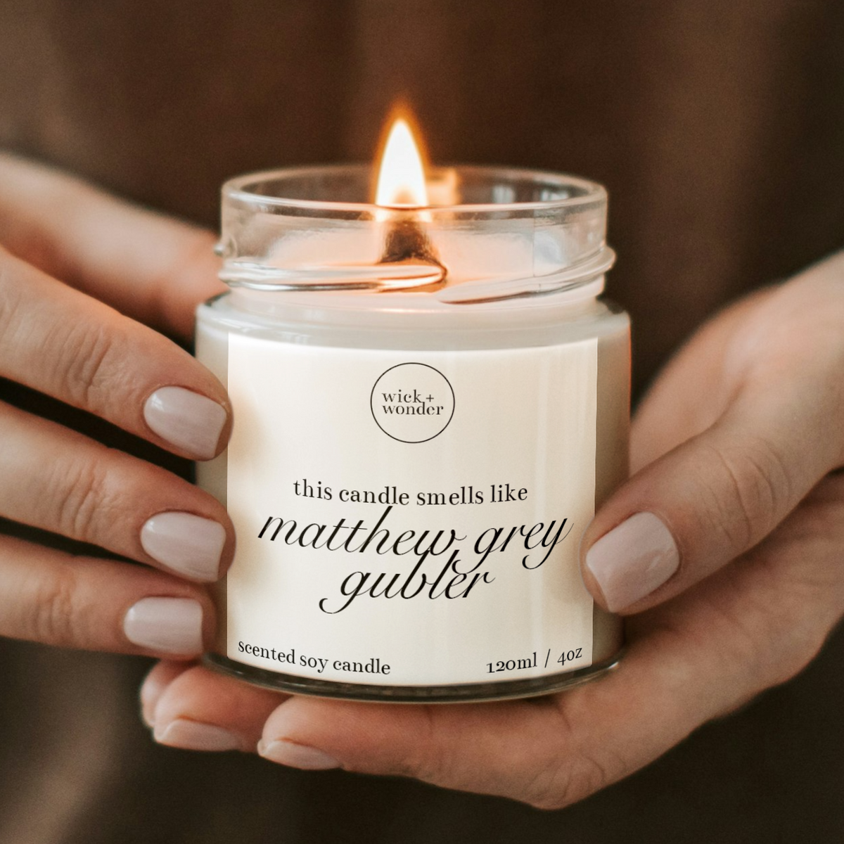 Matthew Gray Gubler Candle, Criminal Minds Gifts