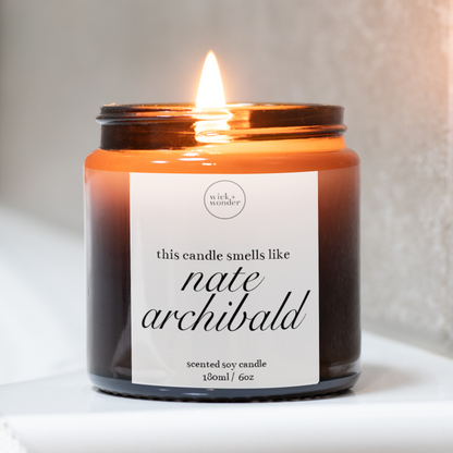 Smells Like Nate Archibald Candle, Gossip Girl Gifts