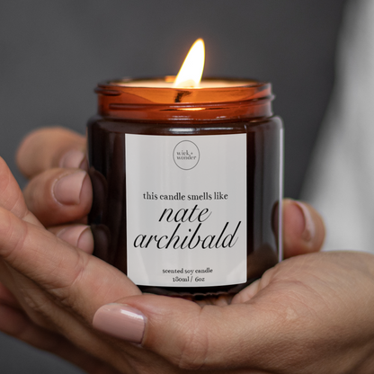 Smells Like Nate Archibald Candle, Gossip Girl Gifts