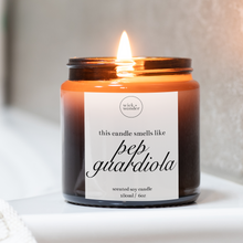 Load image into Gallery viewer, Pep Guardiola Candle, Man City Gifts
