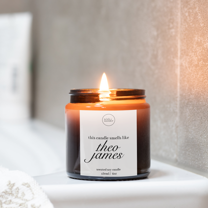 Theo James Candle, Celebrity Candles