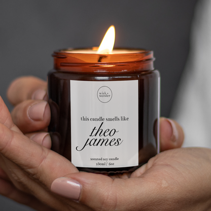 Theo James Candle, Celebrity Candles