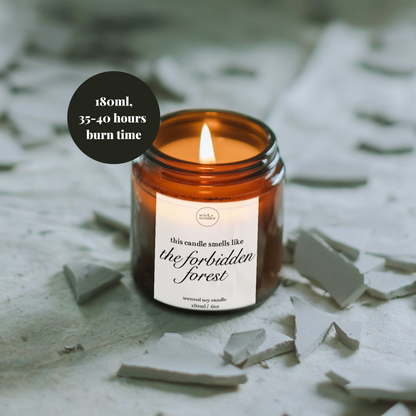 The Forbidden Forest Candle, Harry Potter Gifts