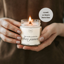 Load image into Gallery viewer, Theo James Candle, Celebrity Candles
