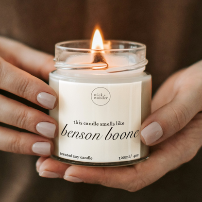 Benson Boone Candle, Music Lover Gift
