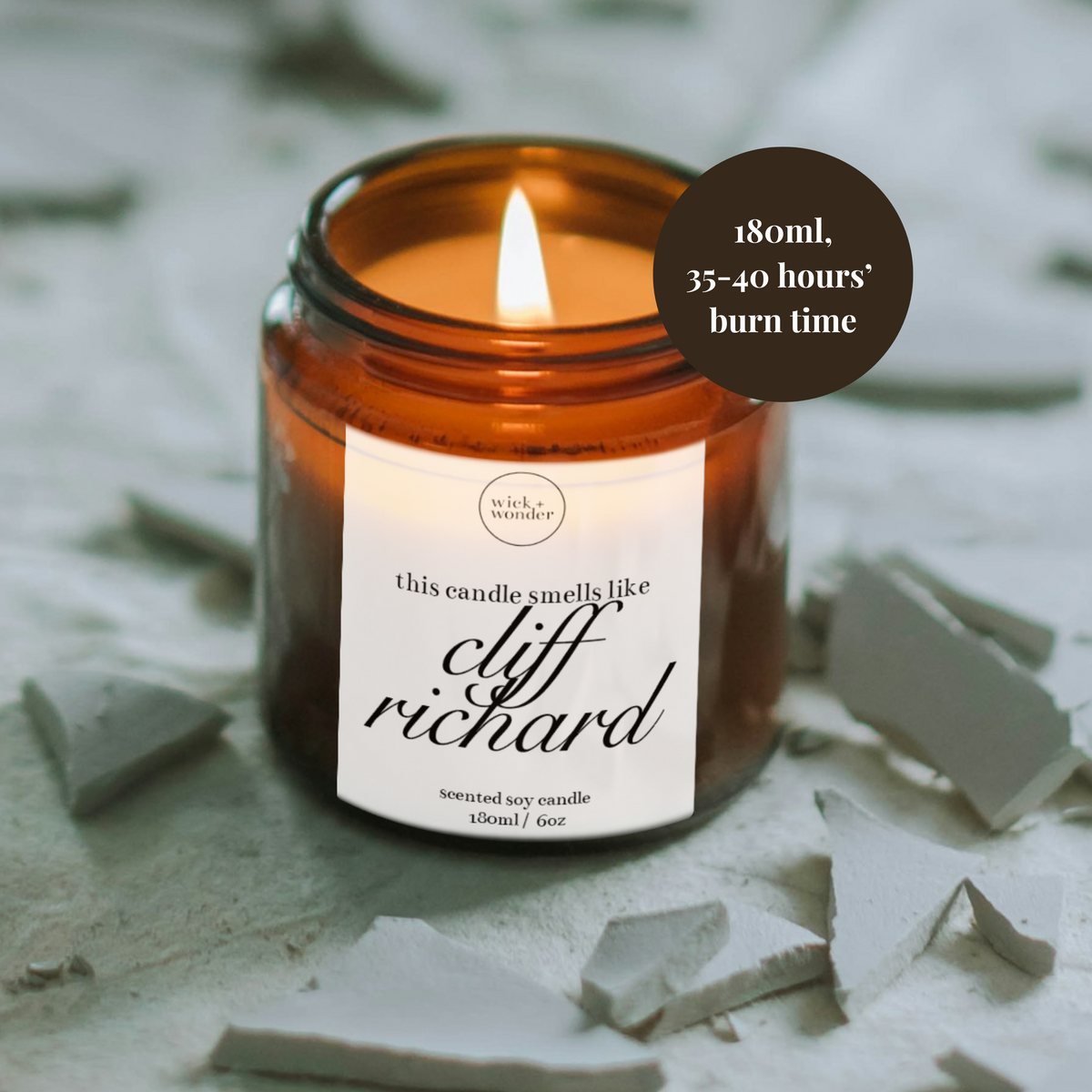 Cliff Richard Candle Gift, Celebrity Candles