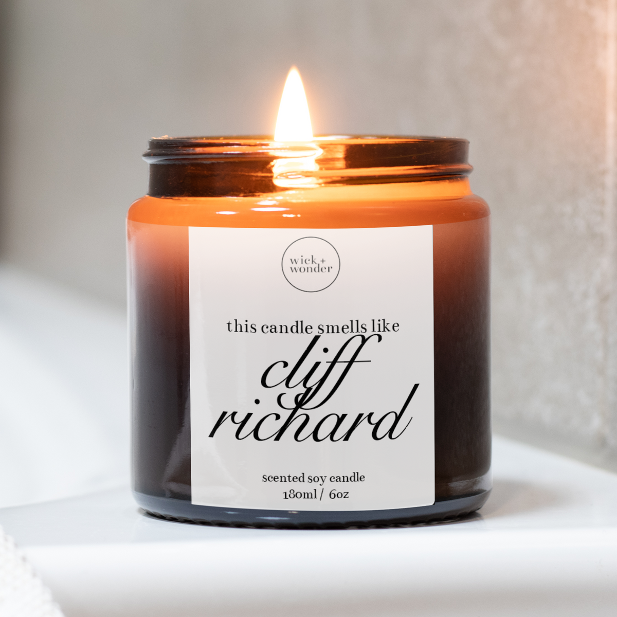 Cliff Richard Candle Gift, Celebrity Candles